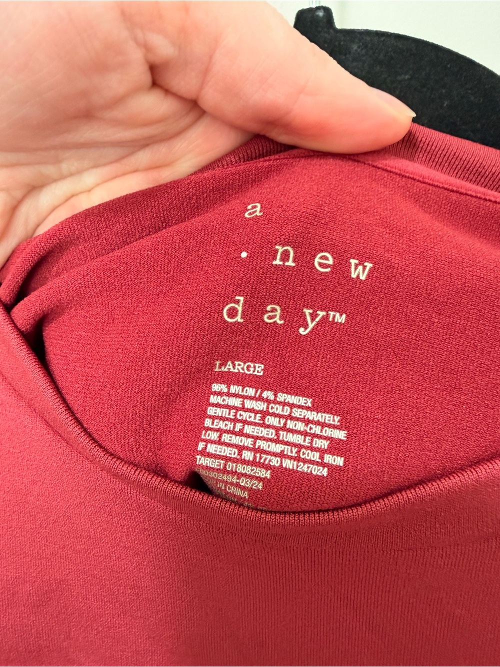 a new day Women's Short Sleeve Stretchy Tee - Picture 2 of 3